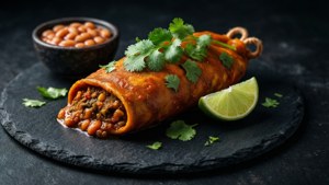 Chili Relleno on Slate