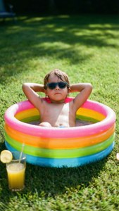 Chill Pool Lounging