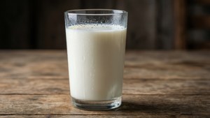 Chilled Glass of Milk