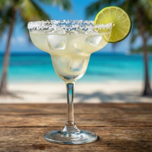 Chilled Margarita Close-Up