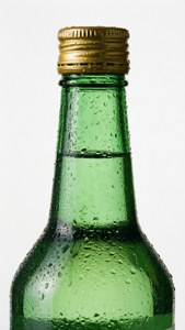 Chilled Soju Close-Up