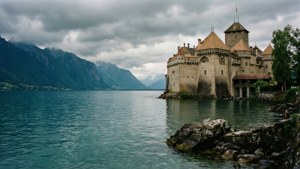Chillon Castle Moody View