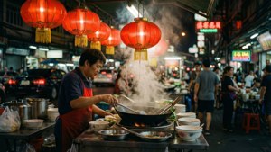 Chinatown Night Food