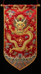 Chinese Dragon Banner