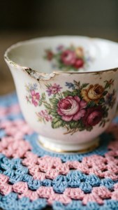 Chipped Teacup Still Life