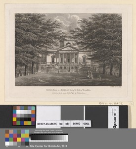 Chiswick House in Middlesex, the Seat of Duke of Devonshire
