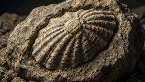 Chiton Fossil
