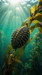 Chiton on Kelp