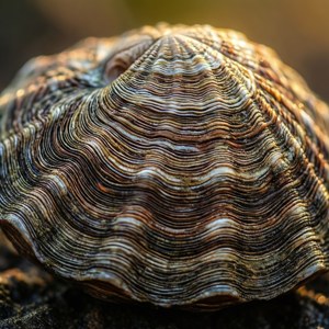 Chiton Shell Abstract