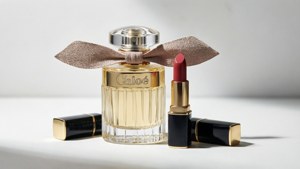 Chloé Beauty on White Canvas