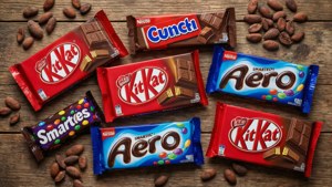 Chocolate Bar Flatlay