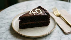 Chocolate Cake with 40 Icing