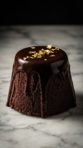 Chocolate Gold Blancmange