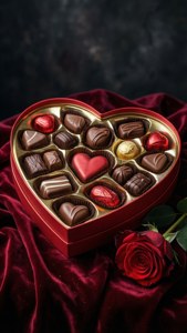 Chocolate Heart Box
