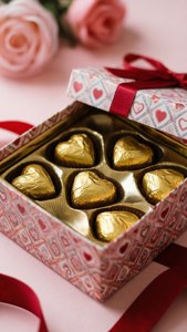 Chocolate Hearts Box