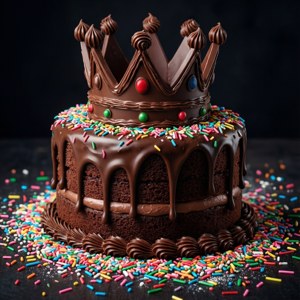 Chocolate King Art