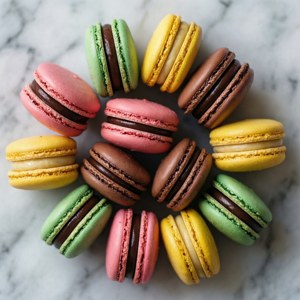 Chocolate Macarons