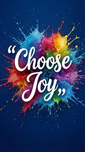 Choose Joy Typography