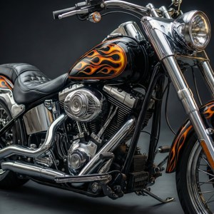 Chopper Chrome Detail