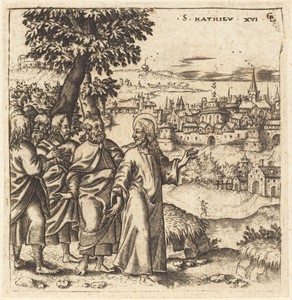 Christ Admonishes His Disciples