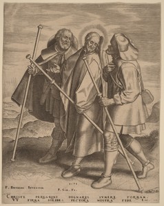 Christ and His Disciples on the Way to Emmaus