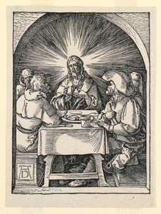 Christ at Emmaus, from The Little Passion Series