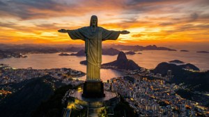 Christ at Sunset