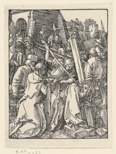 Christ Bearing the Cross, from The Little Passion Series