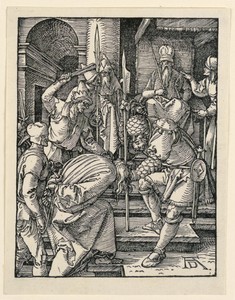 Christ before Annas, from The Little Passion Series