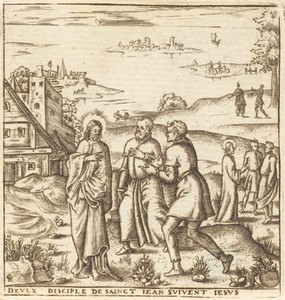 Christ Bids Two Disciples of John the Baptist to Follow Him