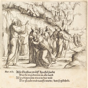 Christ Charges the Apostles of their Mission