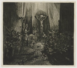 Christ Crucified between the two Thieves: 'The Three Crosses'
