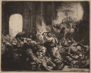 Christ Driving the Money Changers from the Temple
