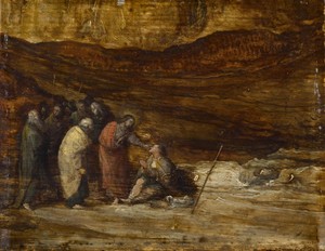 Christ Healing a Blind Beggar