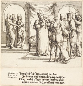 Christ is Mocked, and Caiaphas Rends His Garments