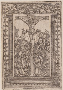 Christ on the Cross with Saint Longinus