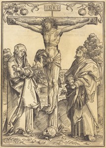 Christ on the Cross with the Virgin and Saint John the Evangelist