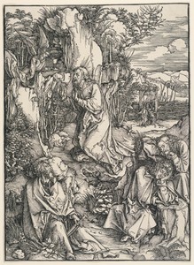 Christ on the Mount of Olives (Agony in the Garden), from the Great Passion