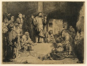 Christ Preaching ("La Petite Tomb")