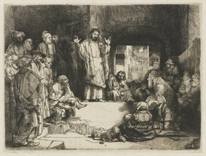 Christ preaching ('La Petite Tombe')