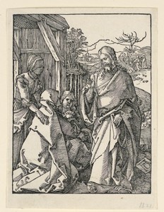 Christ Taking Leave of His Mother, from The Little Passion Series