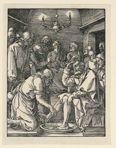 Christ Washing the Feet, from The Little Passion Series