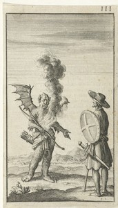 Christen ontmoet Apollyon