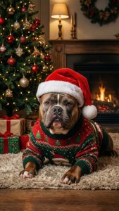 Christmas American Bully Celebration