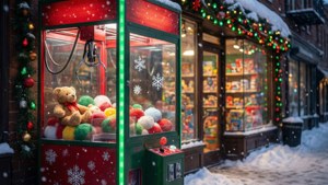 Christmas Claw Machine