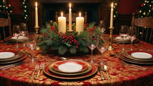 Christmas Dinner Table