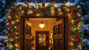 Christmas Door Frame
