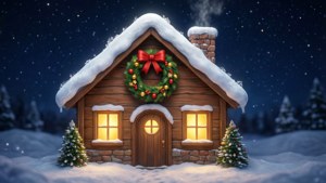 Christmas House Emoji