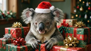 Christmas Koala
