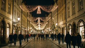 Christmas Lights Street